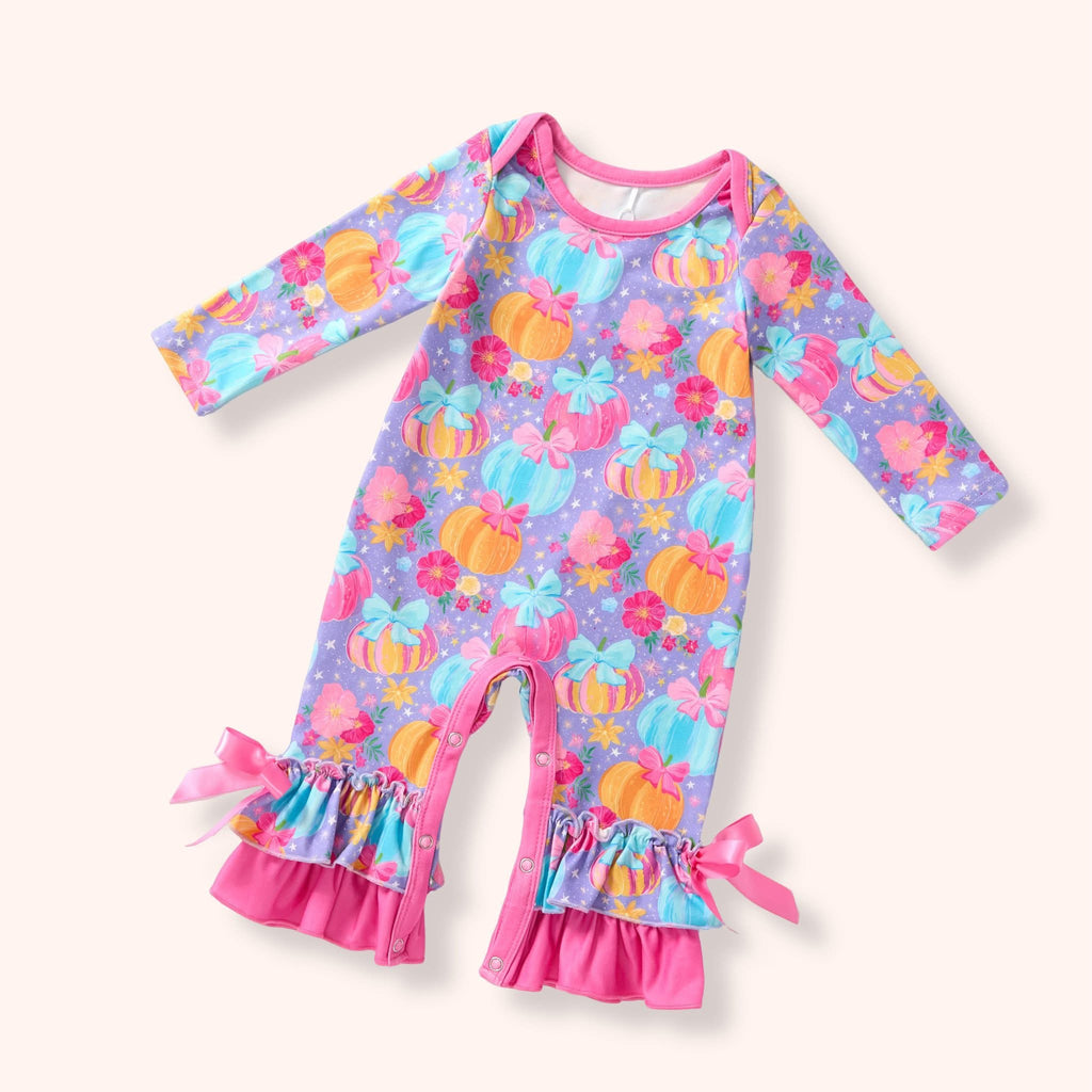 Preppy Pumpkin Romper