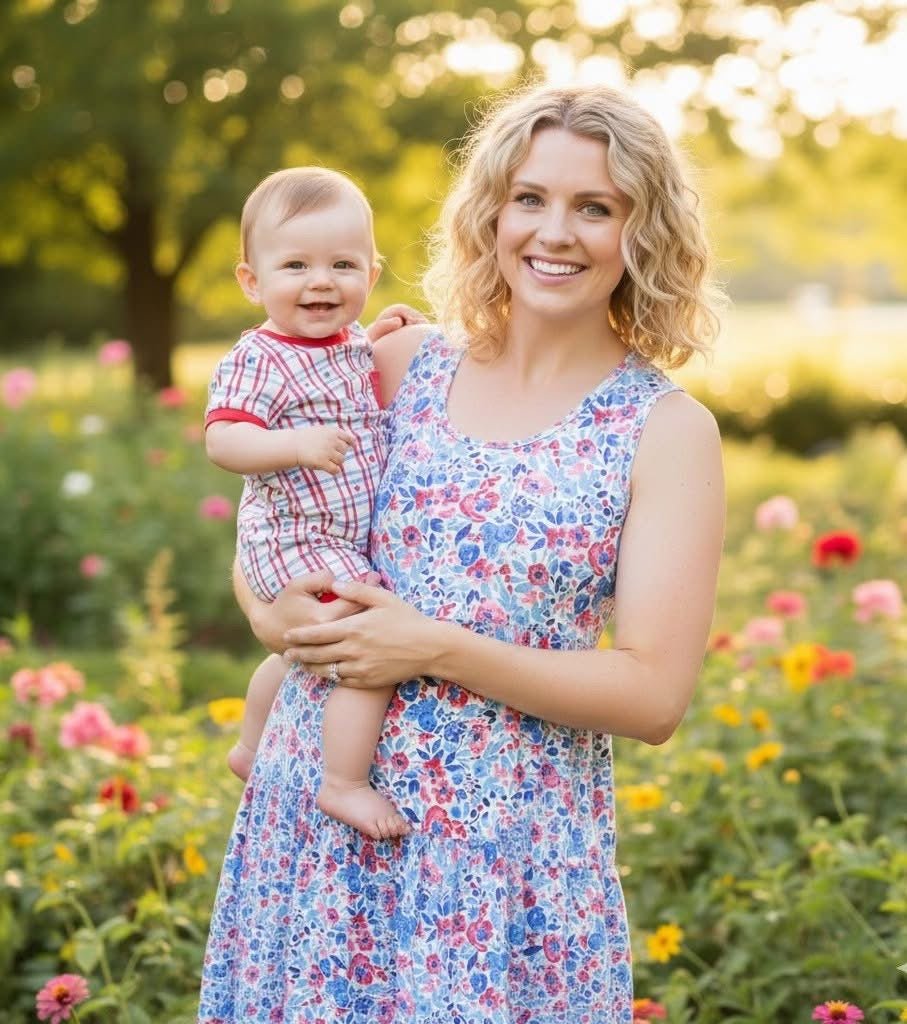 Freedom Fields Mom Dress - Olive&Coop Boutique