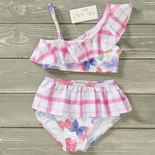 2 Piece Butterfly Swimsuit - Olive&Coop Boutique