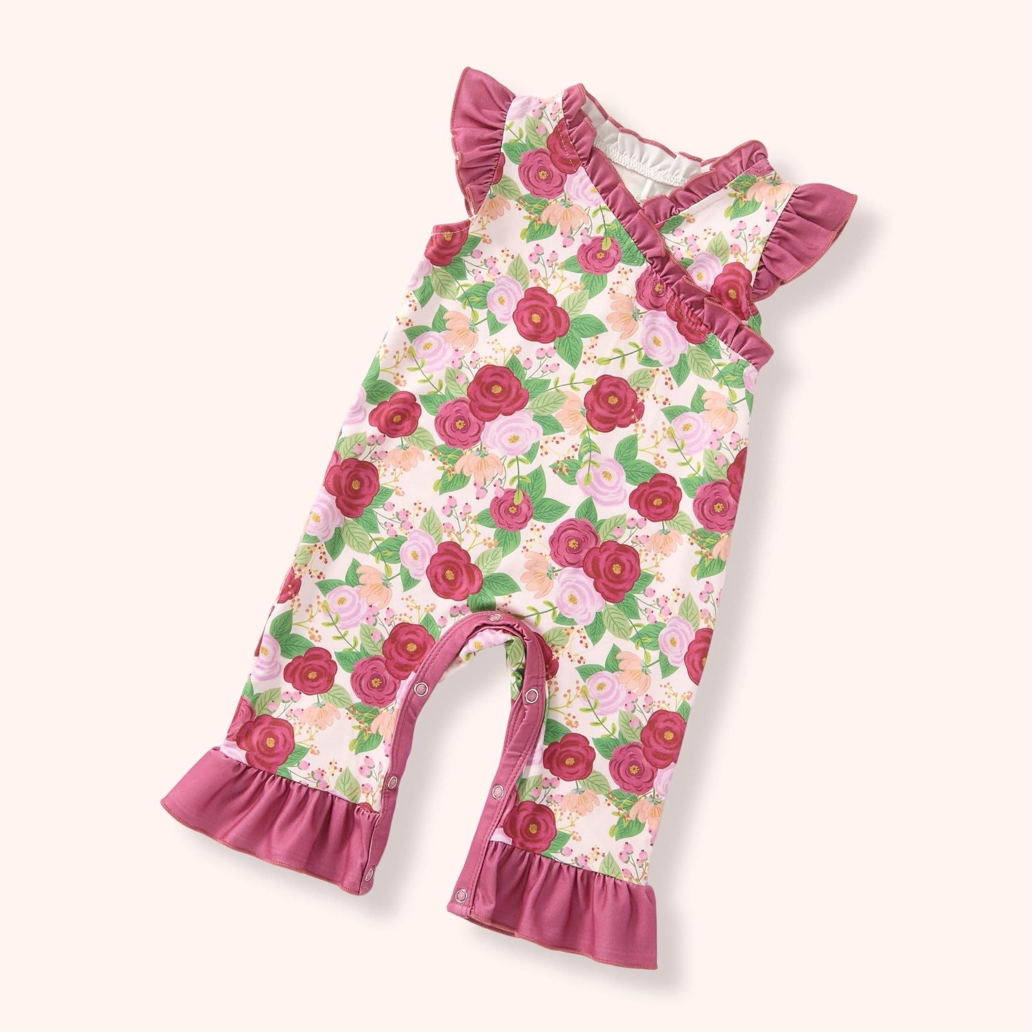 Rosey Romper - Olive&Coop Boutique