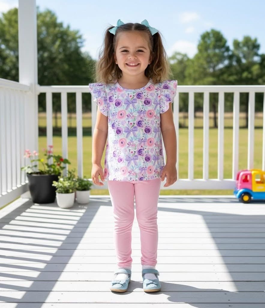 Pre Order Spring Capsule Top Floral - Olive&Coop Boutique