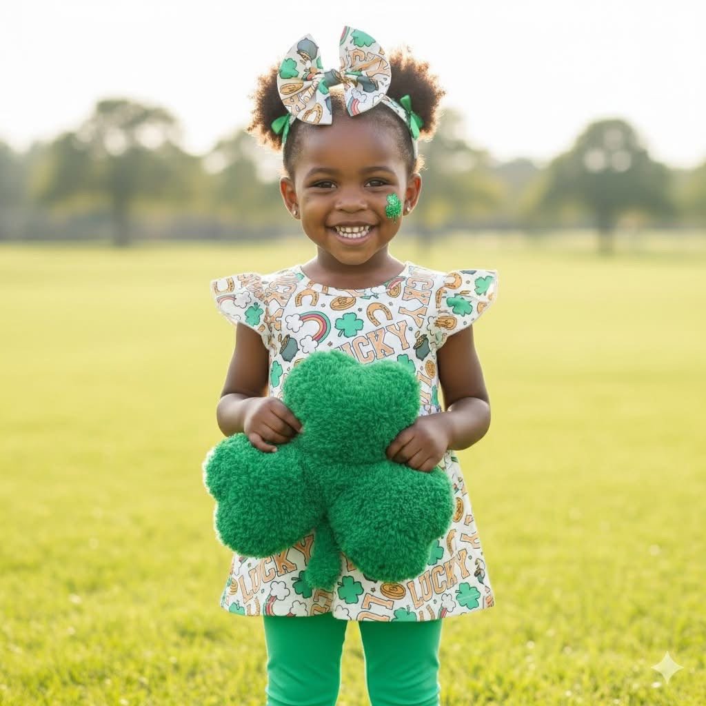 Lucky Me! Pant Set - Olive&Coop Boutique