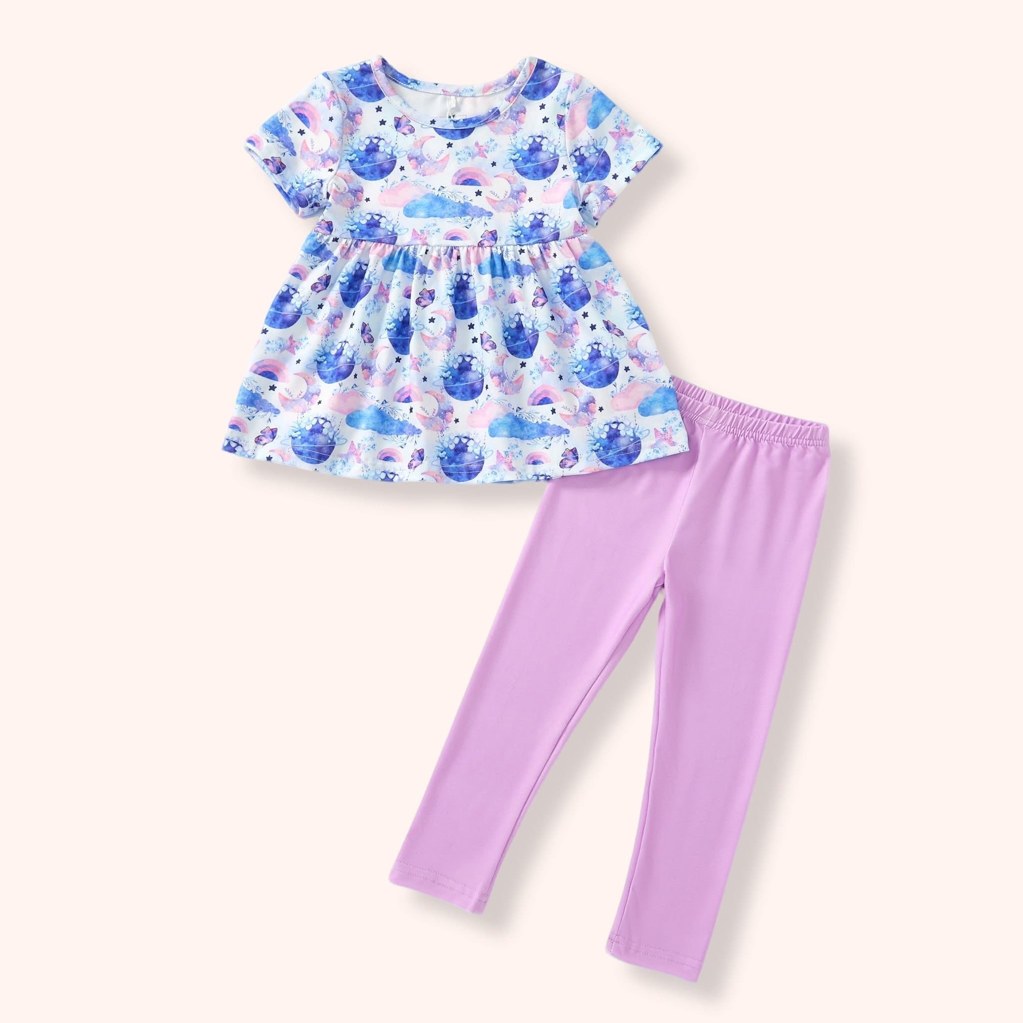 Dreamscape Collection Pant Set - Olive&Coop Boutique