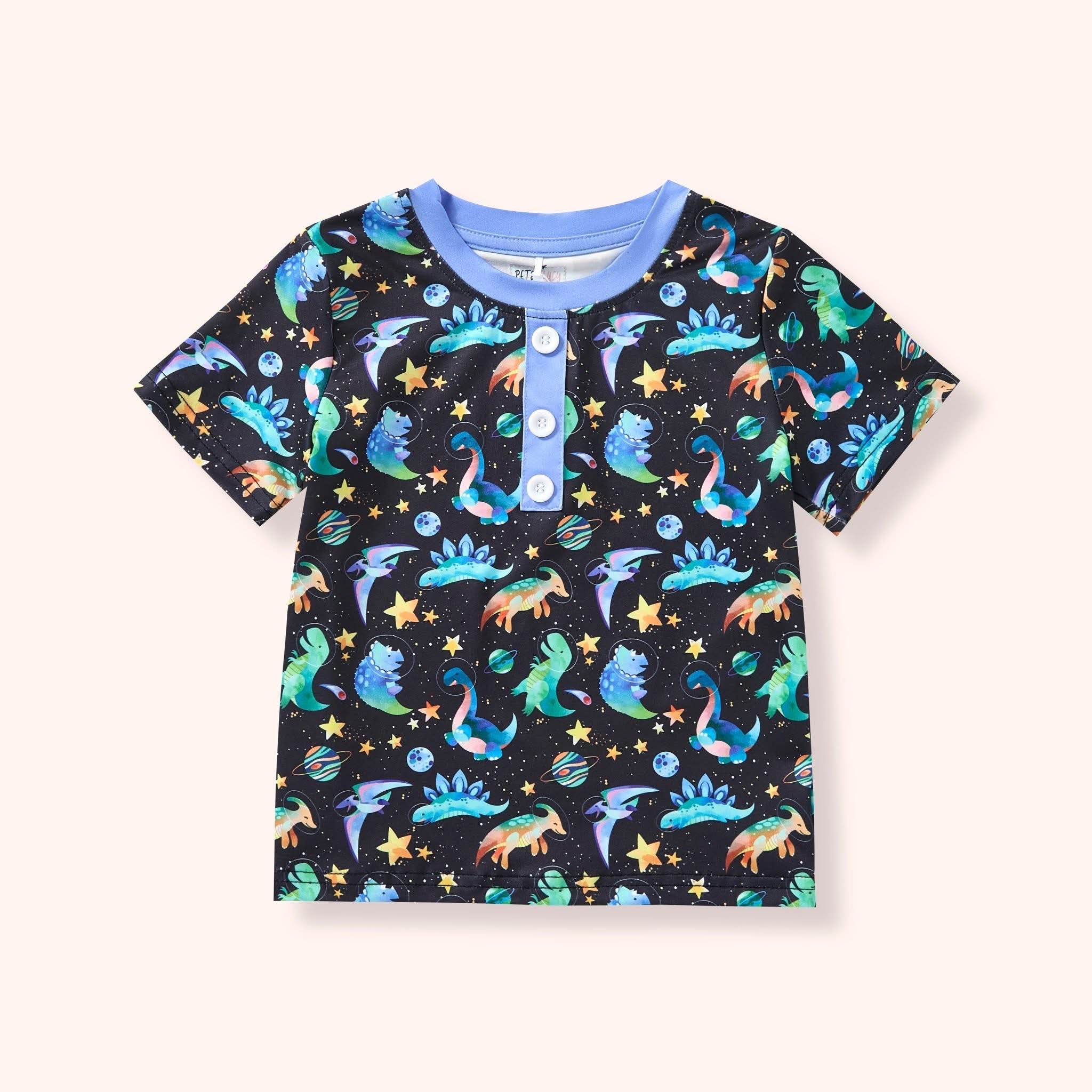 Space Dino Shirt - Olive&Coop Boutique