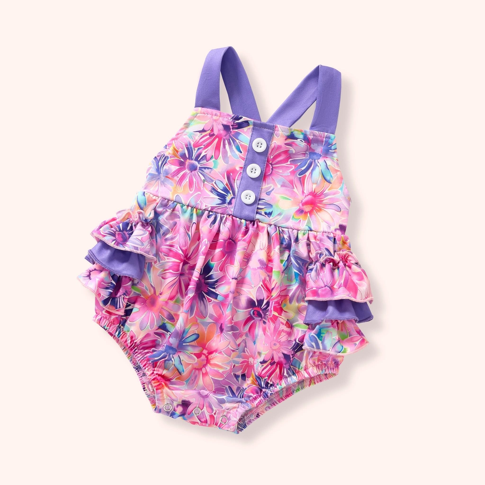 PRE - ORDER Dream Daisies Romper - Olive&Coop Boutique