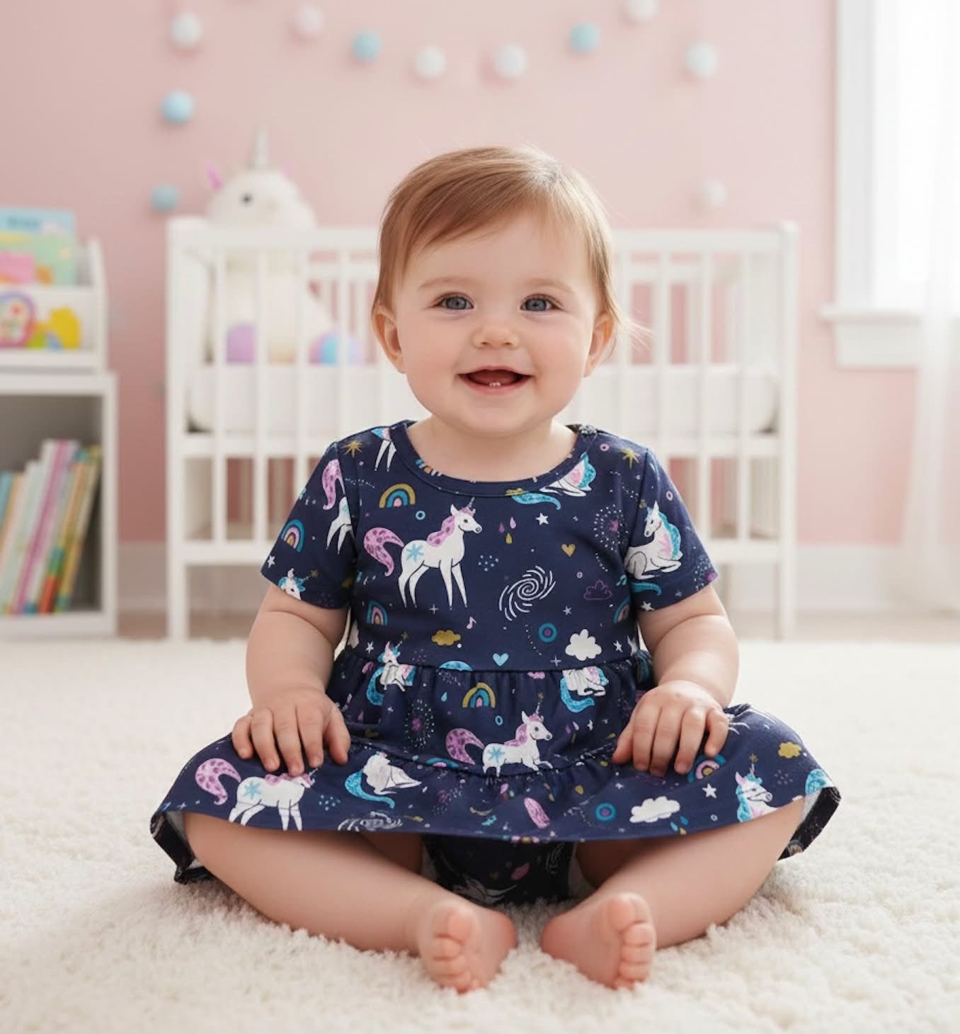 Midnight Magic Romper - Olive&Coop Boutique