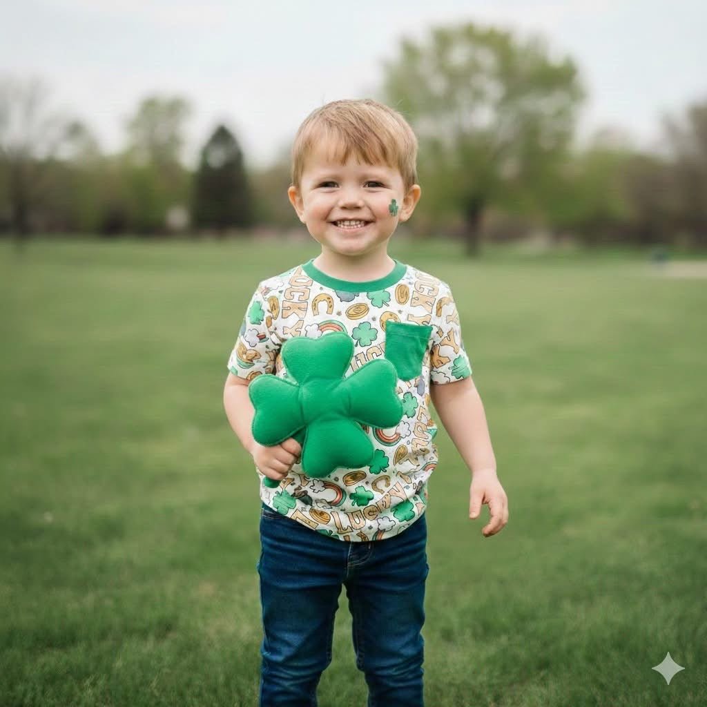 Lucky Me! Boys Top - Olive&Coop Boutique