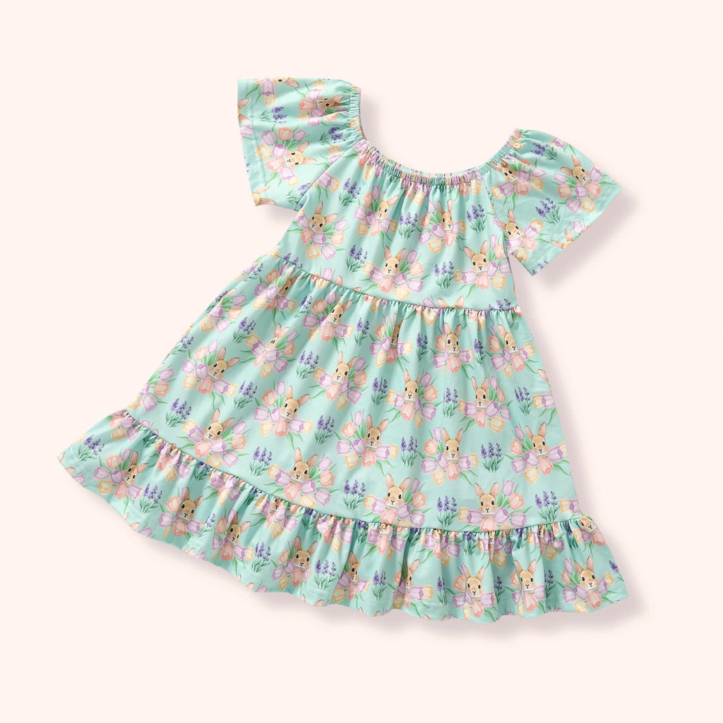 Bunny Bouquet Dress - Olive&Coop Boutique
