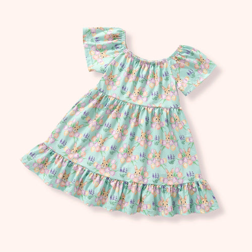 Bunny Bouquet Dress - Olive&Coop Boutique