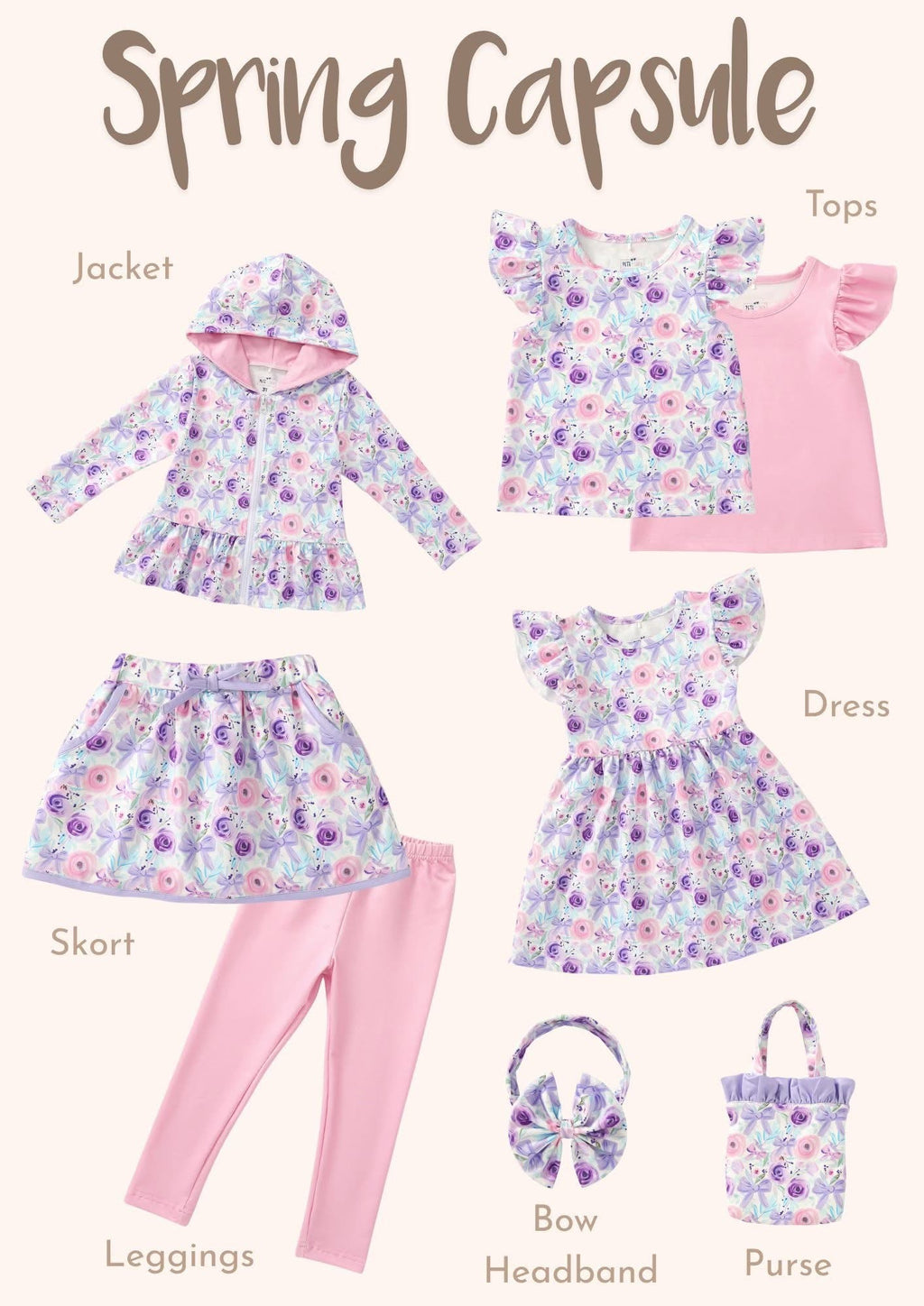 Pre Order Spring Capsule Top Floral - Olive&Coop Boutique