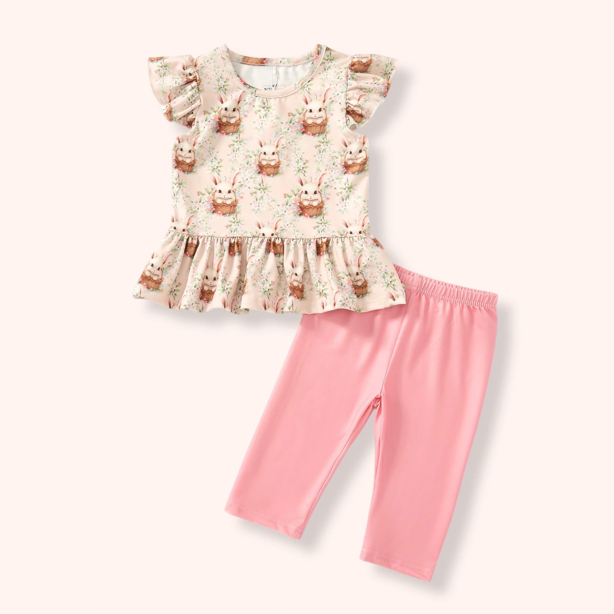 Cottontail Cutie Capri Set - Olive&Coop Boutique