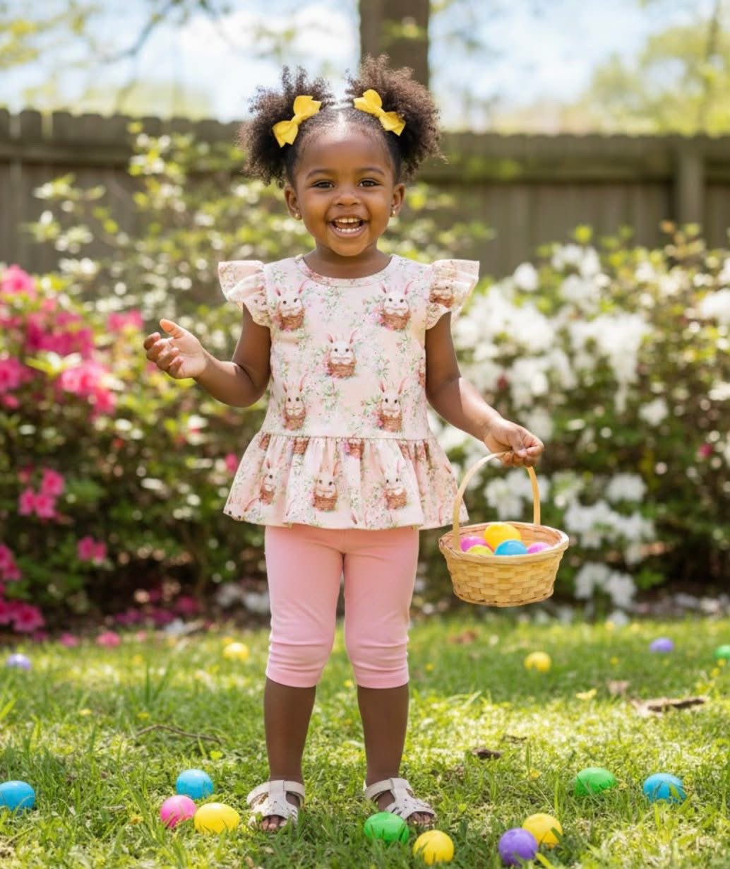 Cottontail Cutie Capri Set - Olive&Coop Boutique