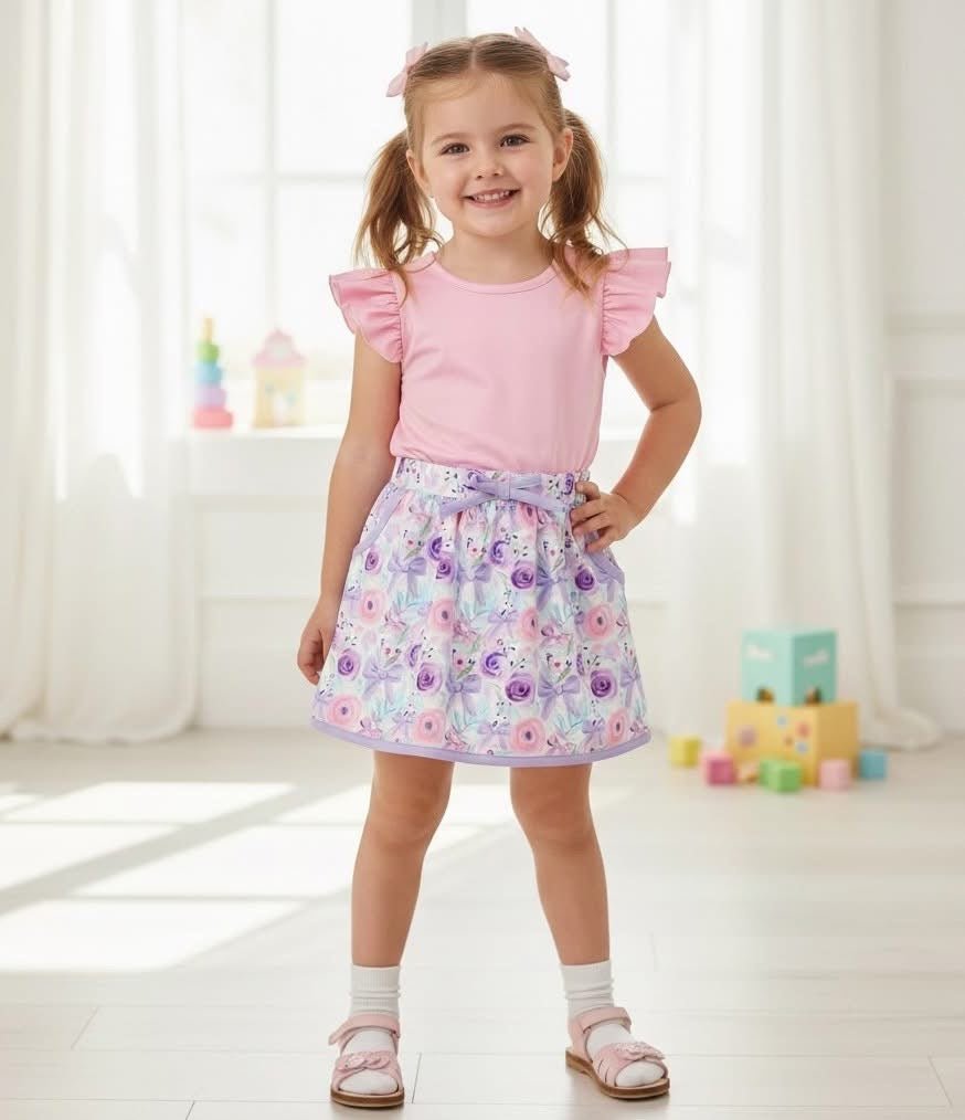 Pre Order Spring Capsule Skort - Olive&Coop Boutique