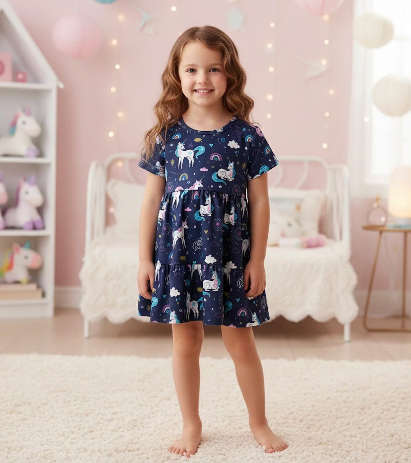 Midnight Magic Dress - Olive&Coop Boutique