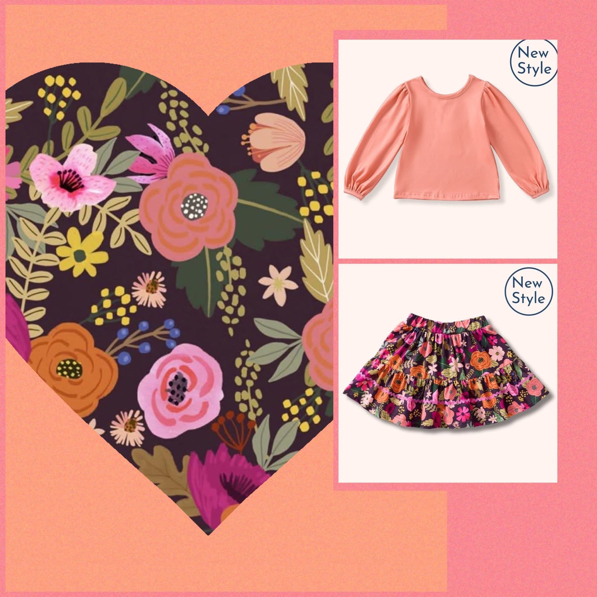 Spring Peach - Olive&Coop Boutique